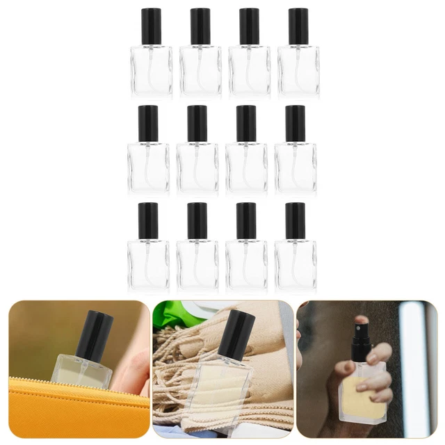 12 un. botellas de perfume domésticas pulverizadores de perfume multifunción cómodos
