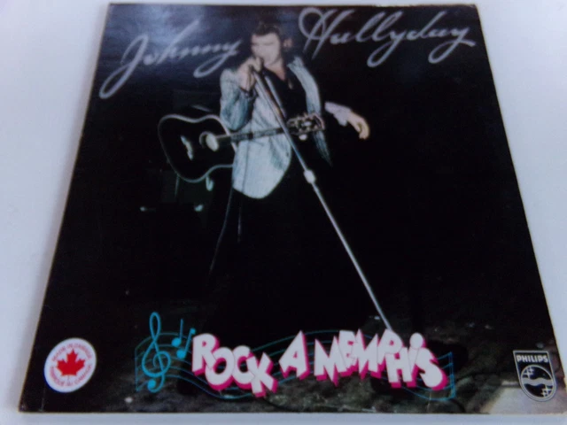 Johnny Hallyday "rock a Memphis" CANADA de 1975 réf:9101009