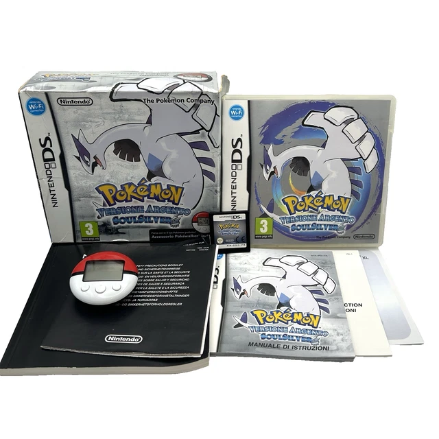 Pokéwalker Pokemon Soulsilver Cia POKEMON SOULSILVER ARGENTO