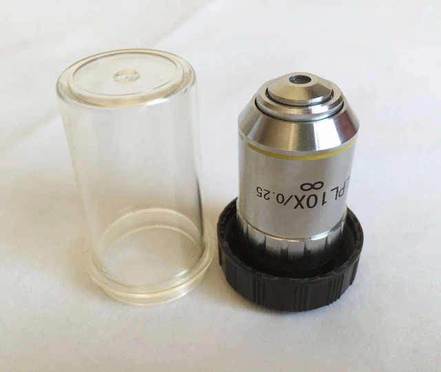 Metallurgical Microscope Objective 10X INFINITY PLAN Achromatic Long Lens New