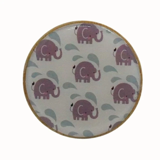 Wooden Wall Hook Coat Hook Handcrafted Wall Hanger Nursery Decor Elephants