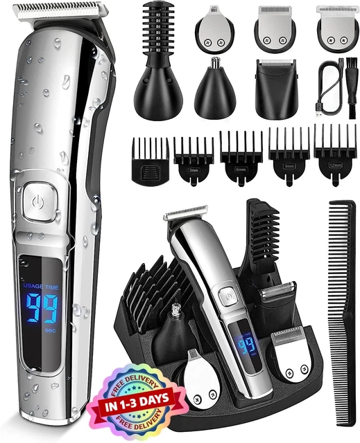 Kit de pelo corto Maquina De Cortar Cabello Para Afeitar Recortadora NUEVO
