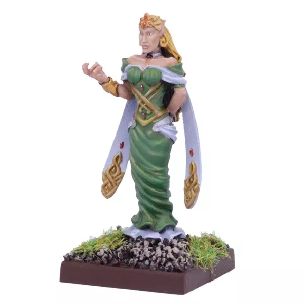 Mage Queen - Kings of War Elves Warhammer Fantasy Wizard D&D DND Elf THG