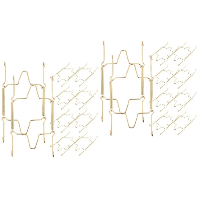 20 PC Percha de placa Percha de placa de pared doméstica e invisible