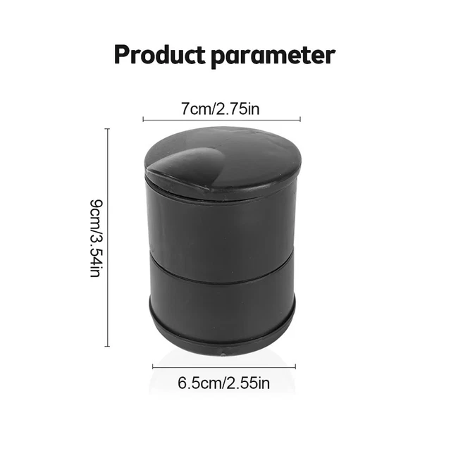 Posacenere Auto Rimovibile Posacenere Auto SOLARXIA Con LED - Foto 11