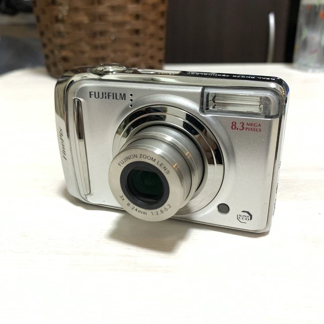 Near Mint  -  Fujifilm FinePix A800 Compact Digital Camera Silver - Tested