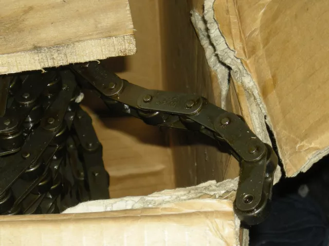~50 ft. C2042 Roller Chain "Conveyor" 1" Pitch 5/8" Roller Light Weight