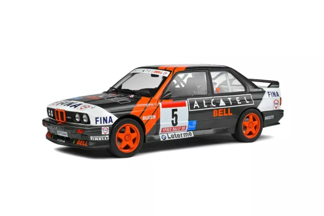 BMW E30 M3 Gr.A 1990 Rally Ypres #5 De Mevius / Lux - 1:18 SOLIDO S1801519