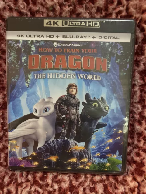 How to Train Your Dragon: The Hidden World 4k Ultra HD + Blu-Ray + Digital New