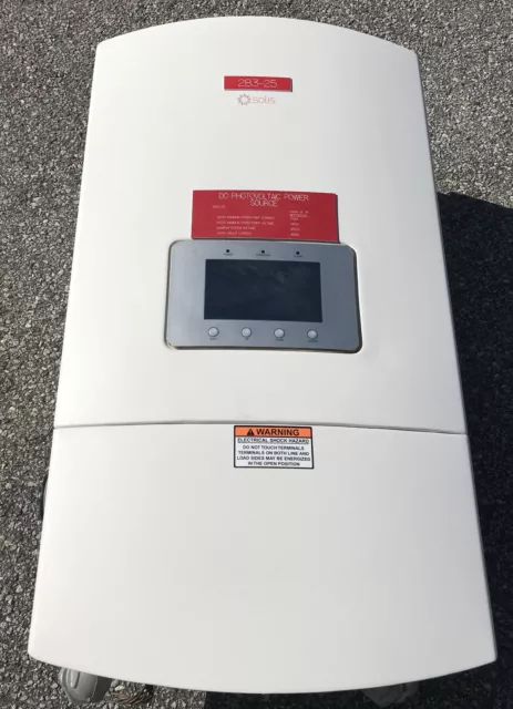 Solis Power 40kW Grid-Tie Solar Inverter 3-Phase 4 MPPT 480VAC Solis-40K-US