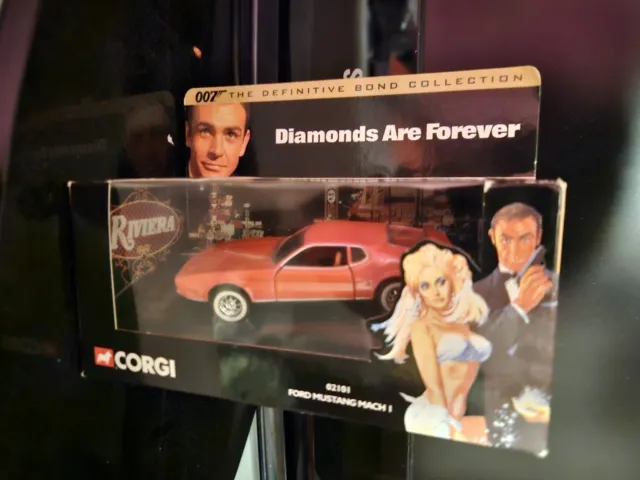 Corgi - James Bond 007 - Diamonds Are Forever - Ford Mustang Mach I