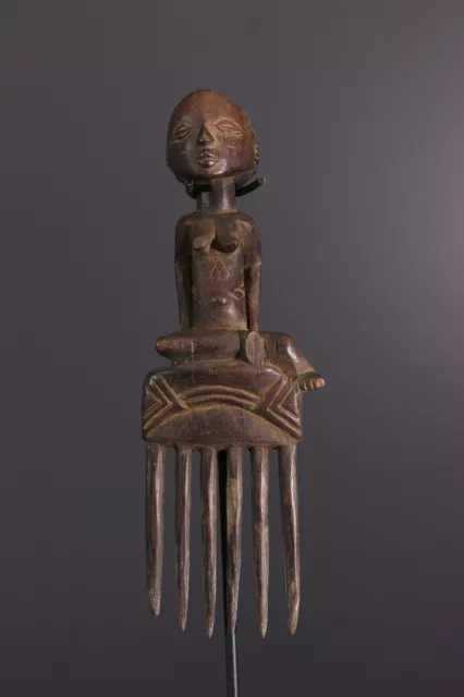 Luba Comb African Tribal Art Africain Arte Africana Afrikanische Kunst **