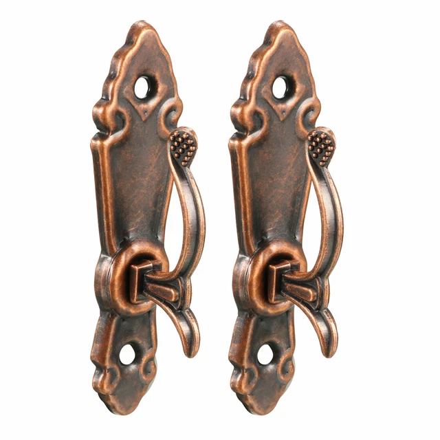 Curtain Coat Hooks Wall Mounted Antique Copper Hook 78x22x19 with Screws 2pcs