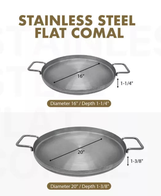 https://www.picclickimg.com/1xcAAOSwss9i6gZe/Stainless-Steel-Flat-Comal-Griddle-Pan-Cookware-16.webp