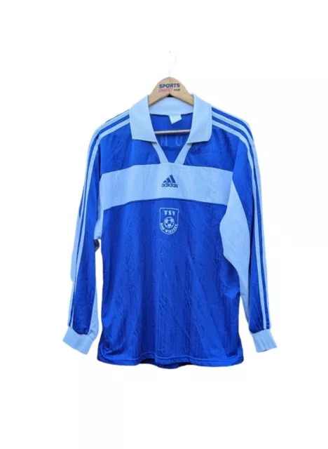 Adidas Football Shirt Vintage 90s Large TSV Bad Wiessee Soccer Jersey LS German
