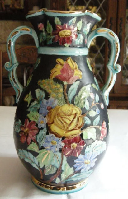 GRAND VASE EN CERAMIQUE DE MONACO CERART REF 1833 ou1883