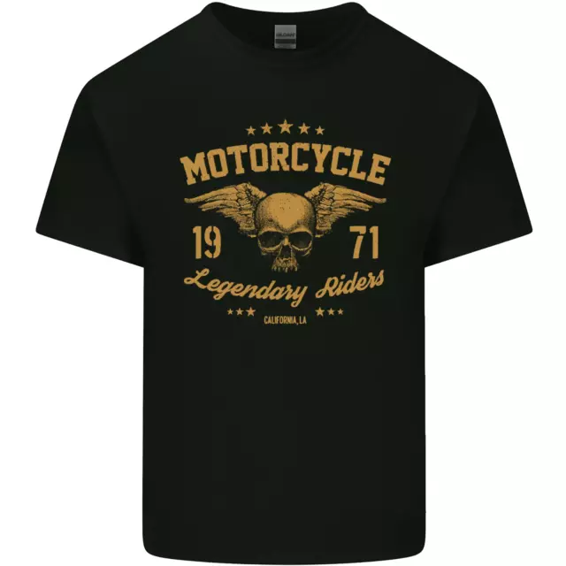 T-shirt top moto leggendaria motociclista motociclista motociclista motociclista uomo cotone