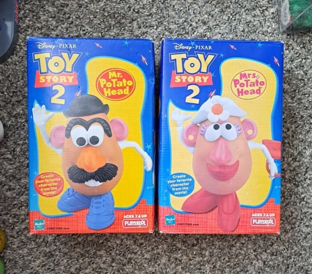 VINTAGE HASBRO PLAYSKOOL Disney Toy Story 2 Mr And Mrs Potato Head