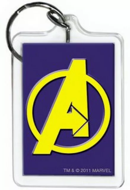 Marvel Comics Die Avengers Logo Lucite Schlüsselanhänger 65789KR