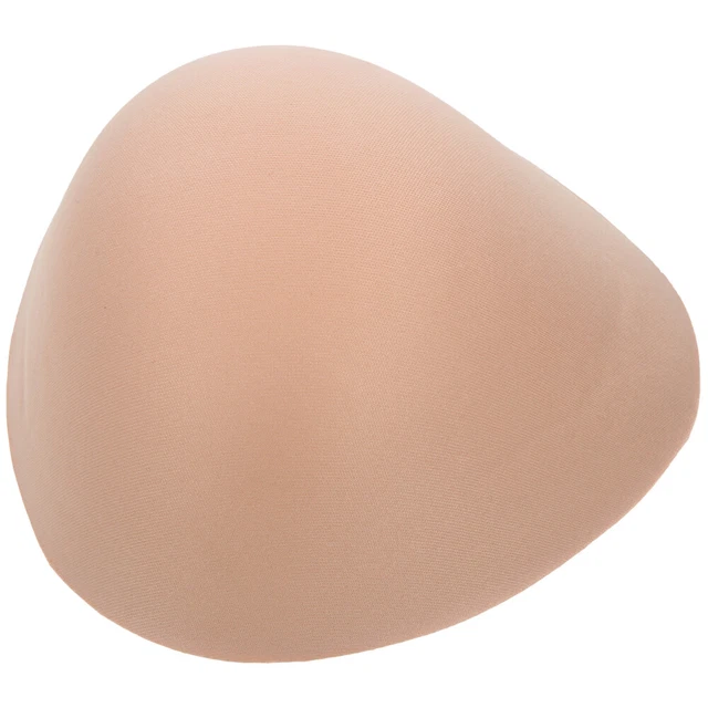 Prothèse Mammaire Triangulaire Auto-adhésive En Silicone - Pour Mastectomie - Poids 800g/paire, Respirant