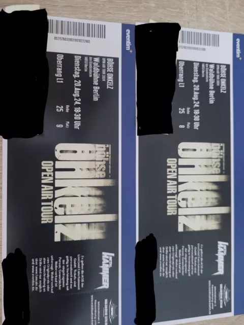 Tickets Böhse Onkelz