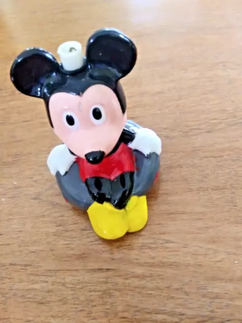 VINTAGE WALT DISNEY Mickey Mouse Catch Em Fishing Bobber In Card Zebco  $7.99 - PicClick