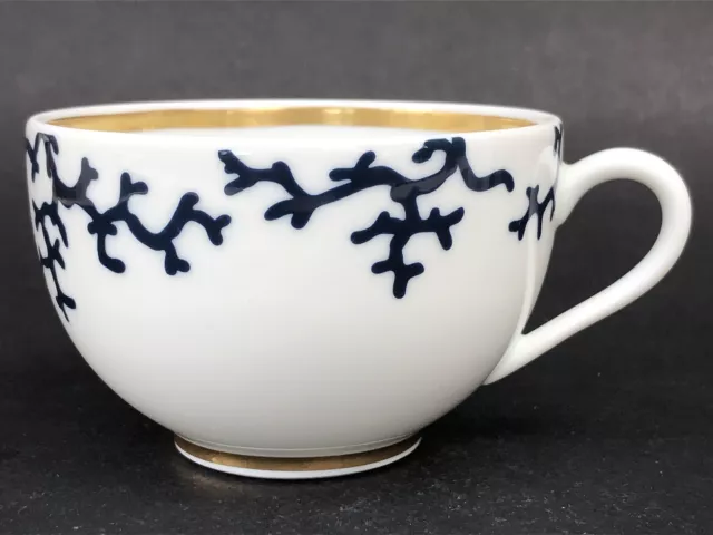 Superbe TASSE A THE PORCELAINE RAYNAUD ALBERTO PINTO décor CRISTOBAL bleu