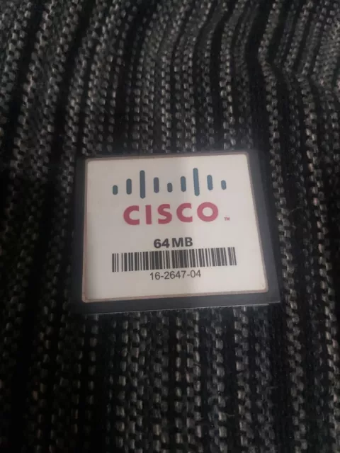 Compact Flash 64MB Cisco, tarjeta memoria