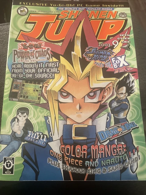 SHONEN JUMP YU Gi Oh Manga Magazine Anime Comic Book Volume 1 Issue 9 ...