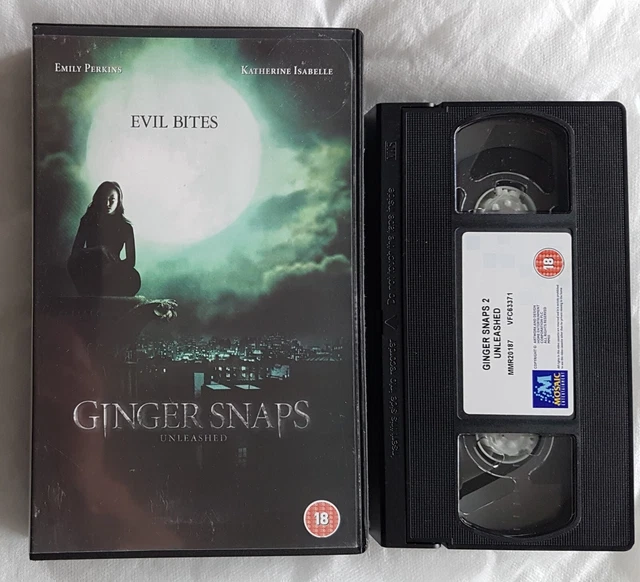 GINGER SNAPS UNLEASHED (VHS) BIG BOX Katharine Isabelle + Emily