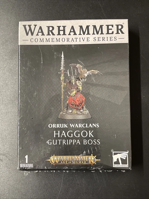 Haggok Gutrippa Boss Orruk Warclans Warhammer Age Of Sigmar Commemorative Model Haggok Gutrippa Boss Orruk Warclans Warhammer Age Of Sigmar Commemorative Model