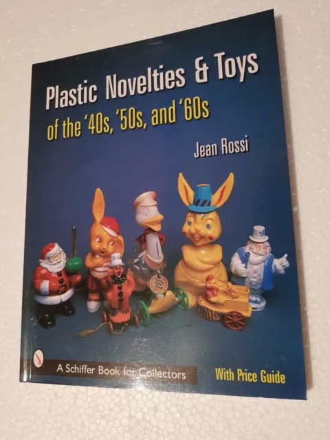 LIBRO PLASTIC NOVELTIES OF THE 40th , 50th , 60th WITH PRICE GUIDE - JEAN ROSSI