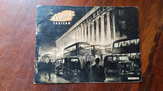 Nuffield Oxford Taxi Wolseley Brochure 1947