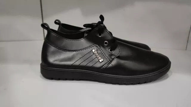 Zapatillas calzado casual deportivas hombre, H18, talla 42 , Negro, ENVIO  24H