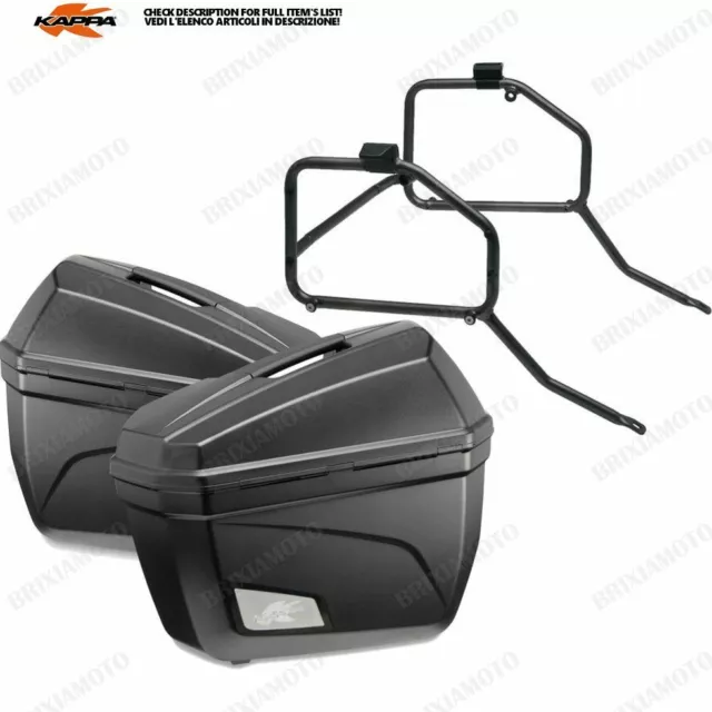 Set KAPPA Frames + Side Sacs K22N Kawasaki KLR 650 Enduro (07>16)