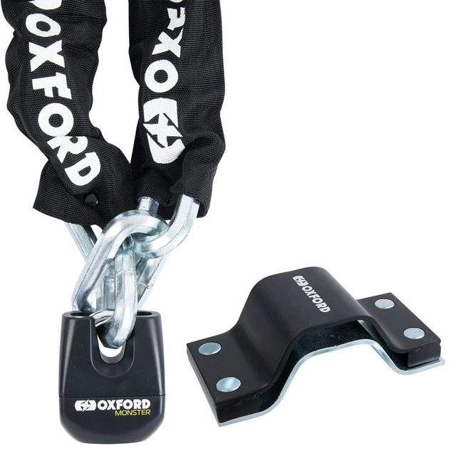 Oxford Monster 14 catena moto 1,5 m e ancoraggio moto Oxford