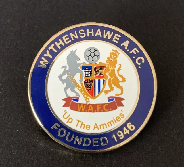 Wythenshawe AFC Non-League football pin badge