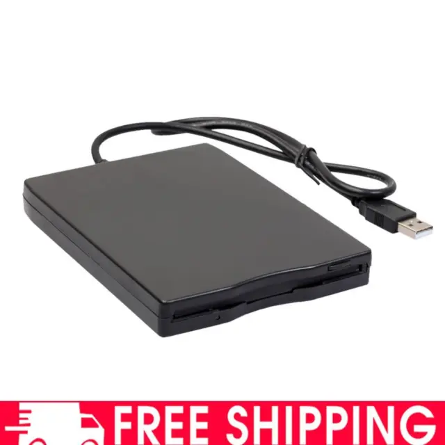 1.44Mb 3.5" USB External Portable Floppy Disk Drive Diskette FDD for Laptop