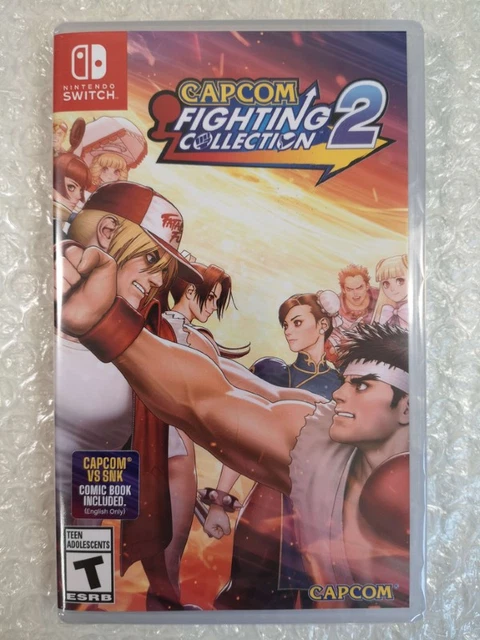 Jeu Capcom Fighting Collection 2 Pour Nintendo Switch - Version USA (multilingue) - Neuf Sous Scellé