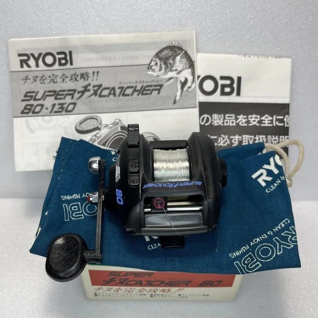 RYOBI SUPER CARBOTEC 船80 Y0702 Ryobi Super Carbotec Ship 80 Fishing Reel | eBay