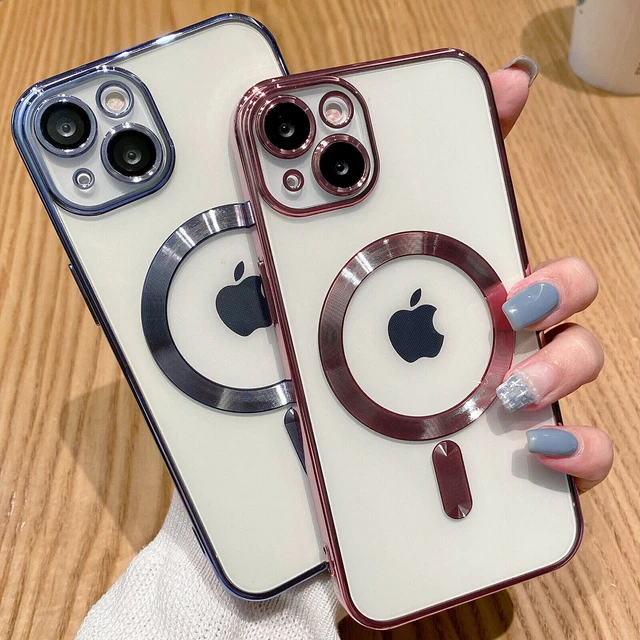 Case For Apple iPhone 14 Plus 13 Pro Max Mini Shockproof Magnetic Silicone Cover