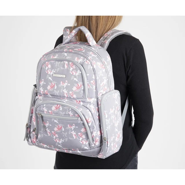 Bananafish Studio Emela Backpack Diaper Bag, Floral