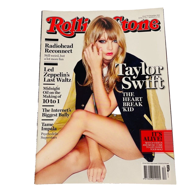Rolling Stone Magazine 2012 Taylor Swift