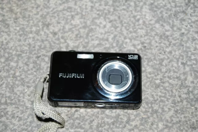 Fujifilm FinePix J28 10.2MP Compact Digital Camera Black Tested