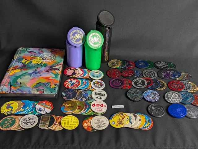 POG - Starter série 2 (8 POGS et 1 Kini) - Jouet des années 90 POG - Starter série 2 (8 POGS et 1 Kini) - Jouet des années 90