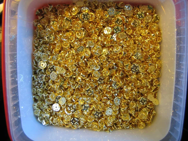 Attaches Torsadées Dorées Réutilisables - Lot De 100, 10 Cm - Pour Sacs, Emballage, Artisanat - 6
