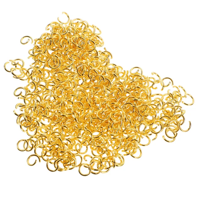 500pcs saltare ad anello aperto gioielli di gioielli che si presentano collana