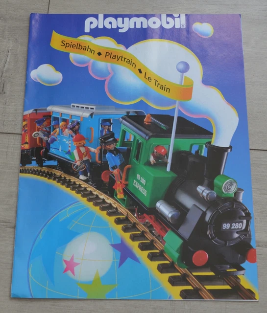 PLAYMOBIL CATALOGUE TRAIN 1995 Vintage EUR 12,00 PicClick FR