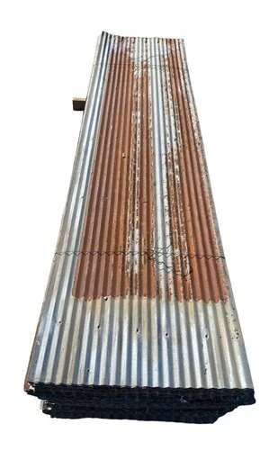 78 Sheets Barn Tin, Corrugated Metal Reclaimed Salvage, 9' Long, 1404 sq ft, A36