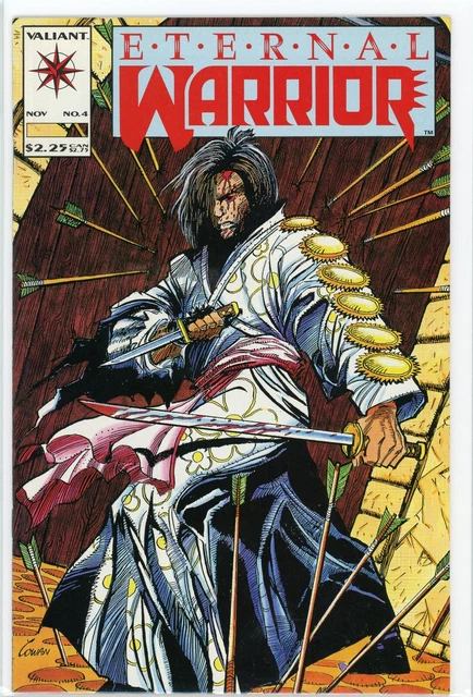 Eternal Warrior #4 Nm 9.2 Stunning Cowan Cover